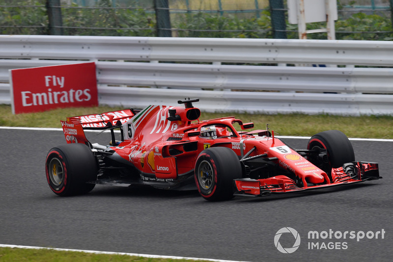 8. Себастьян Феттель, Ferrari SF71H, 1'32.192