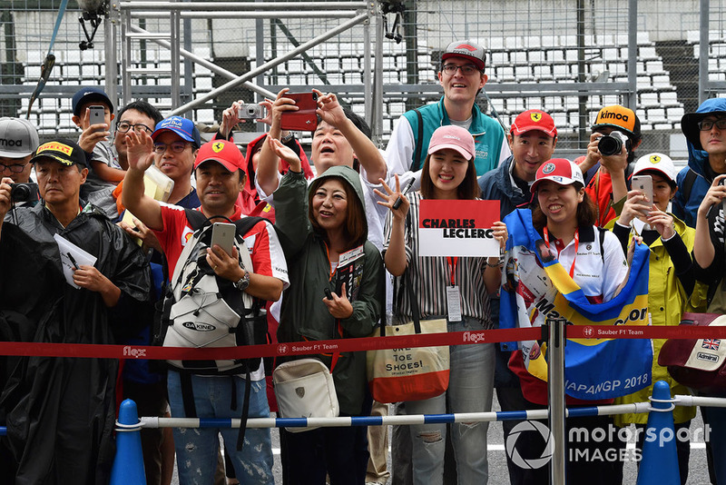 Charles Leclerc, Sauber fans