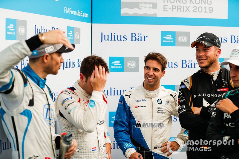 Edoardo Mortara, Venturi Formula E, Robin Frijns, Envision Virgin Racing, Antonio Felix da Costa, BMW I Andretti Motorsports, Andre Lotterer, DS TECHEETAH