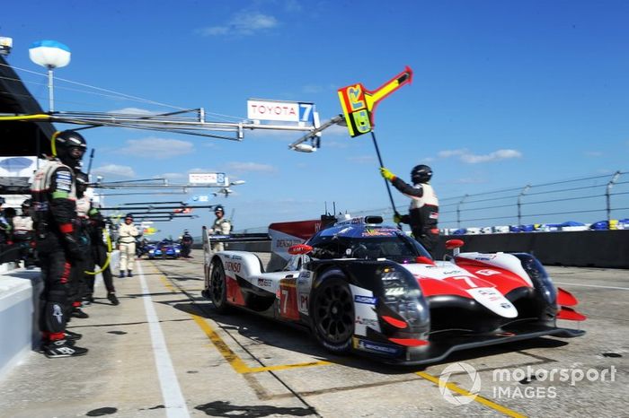 #7 Toyota Gazoo Racing Toyota TS050: Mike Conway, Kamui Kobayashi, Jose Maria Lopez