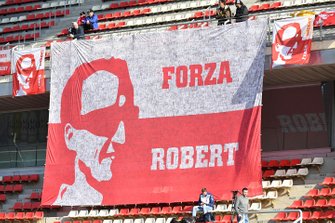 Spandoek voor Robert Kubica, Williams Racing
