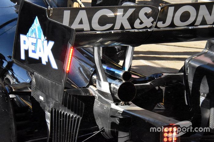 Detalle técnico de Haas F1 