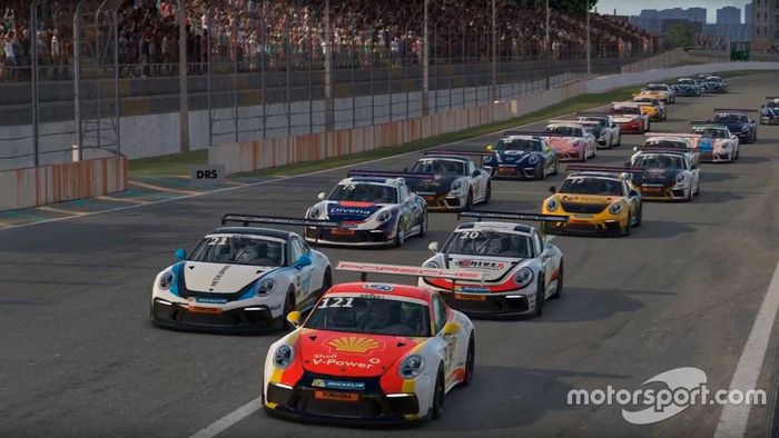 Corrida virtual da Porsche Cup vai selecionar piloto Shell
