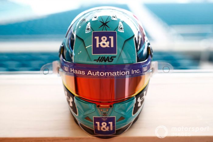 Casco de Mick Schumacher, Haas F1 Team