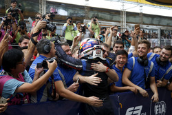 Le vainqueur António Félix da Costa, Carlin Dallara Volkswagen