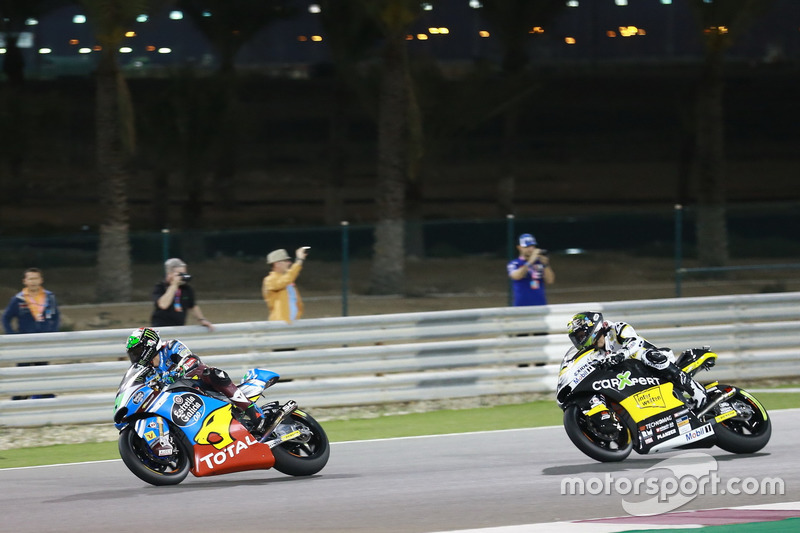 Franco Morbidelli, Marc VDS; Thomas Luthi, CarXpert Interwetten