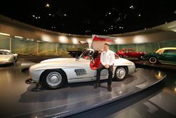 Valtteri Bottas, Mercedes AMG F1 at the Mercedes-Benz Museum