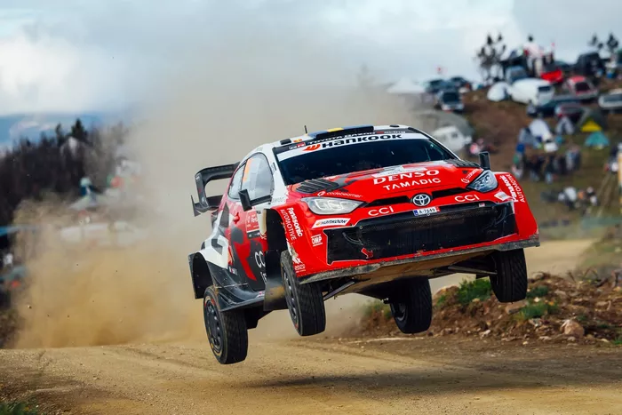 Oliver Solberg, Elliott Edmondson, Toyota Gazoo Racing WRT Toyota GR Yaris Rally1