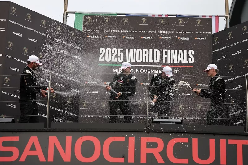 Il podio di Gara 2, World Finals PRO-PRO AM