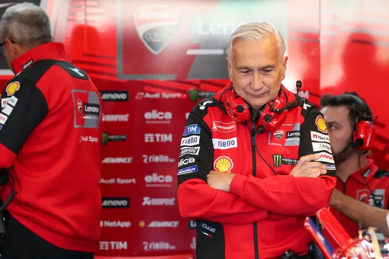 Davide Tardozzi, directeur de l'équipe Ducati