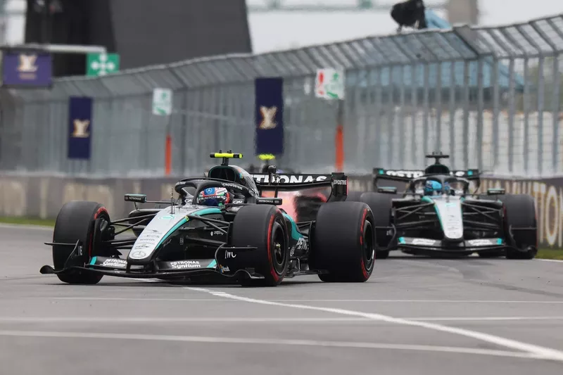 Andrea Kimi Antonelli, Mercedes, George Russell, Mercedes