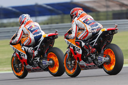 Marc Marquez, Repsol Honda Team; Dani Pedrosa, Repsol Honda Team