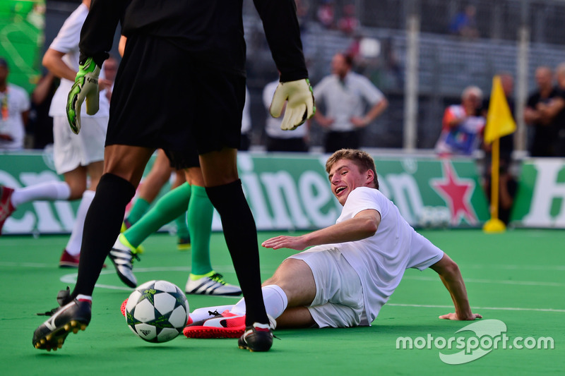 Max Verstappen, Red Bull Racing at the charity 5-a-side football match