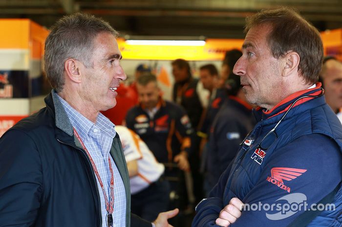 Mike Doohan e Livio Suppo, Team Principal Repsol Honda Team