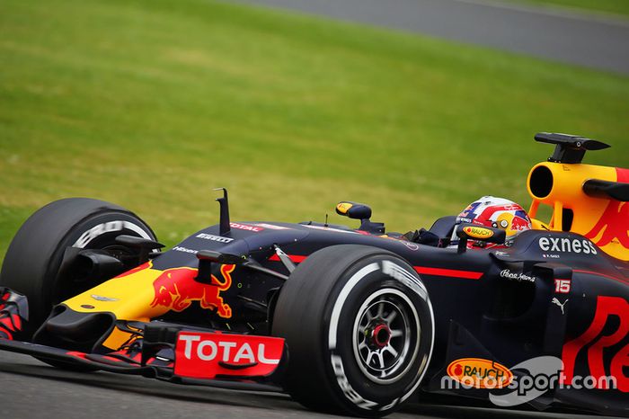 Pierre Gasly, Red Bull Racing RB12 Piloto de pruebas