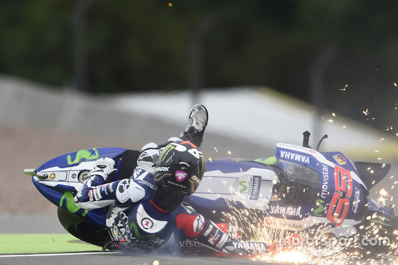 La caduta di Jorge Lorenzo, Yamaha Factory Racing