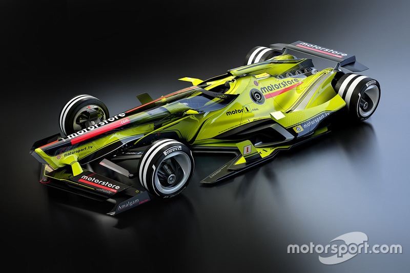 Fantasy F1, design delle monoposto del futuro