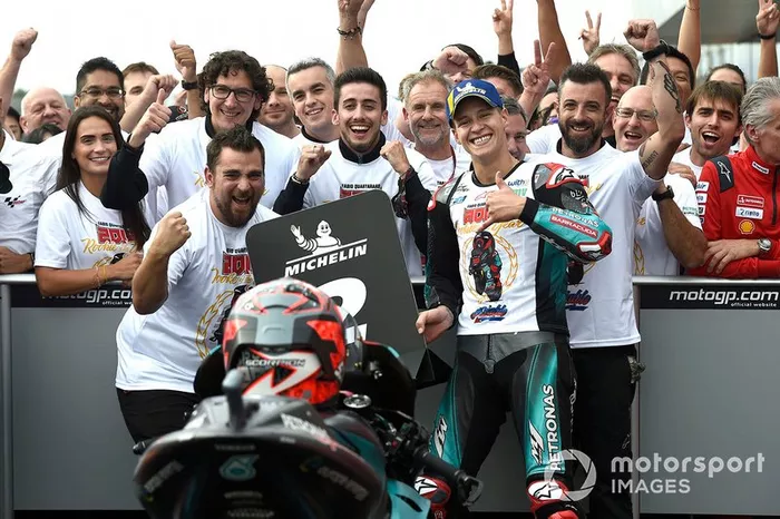 Second place Fabio Quartararo, Petronas Yamaha SRT