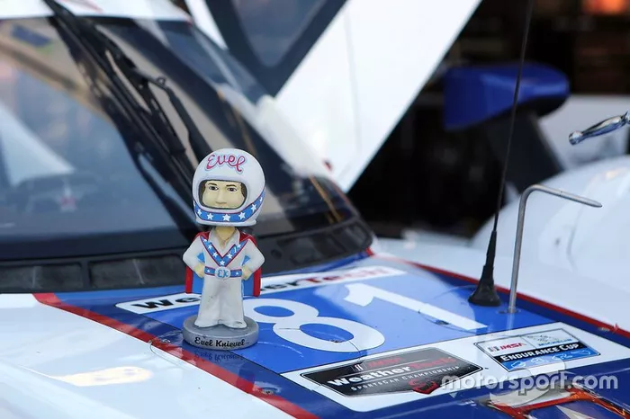 Réplica 3D de Evel Knievel