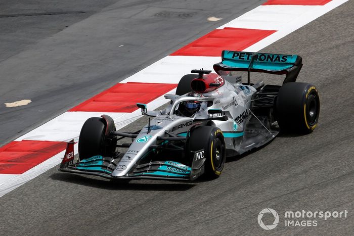 George Russell, Mercedes W13

