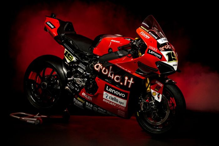 Moto de Alvaro Bautista, Aruba.It Racing – Ducati