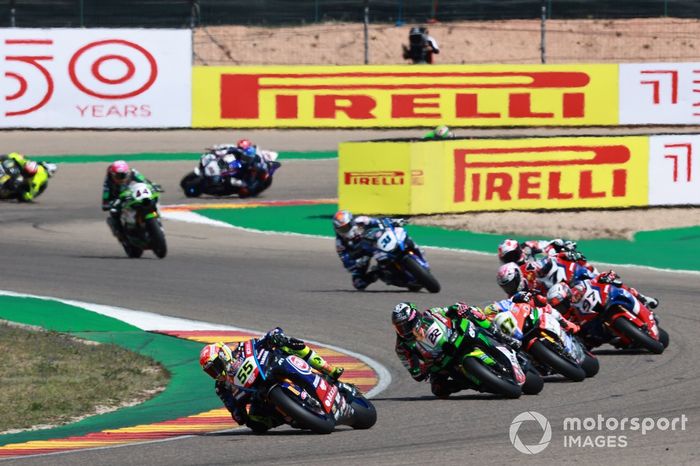 Andrea Locatelli, Pata Yamaha WorldSBK, Alex Lowes, Kawasaki Racing Team WSBK