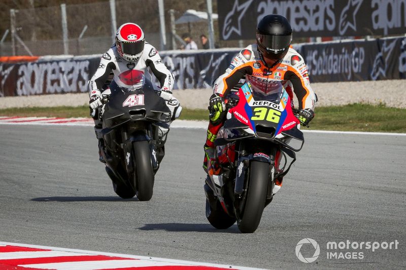 Joan Mir, Honda Racing, Aleix Espargaró, Honda Racing