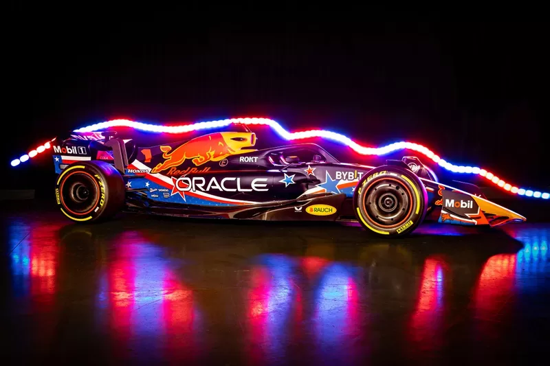 Red Bull RB19, livrée du GP des États-Unis