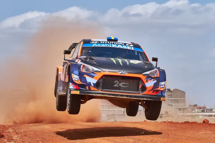 Oliver Solberg, Aaron Johnston, Hyundai 2C Competition Hyundai i20 Coupe WRC