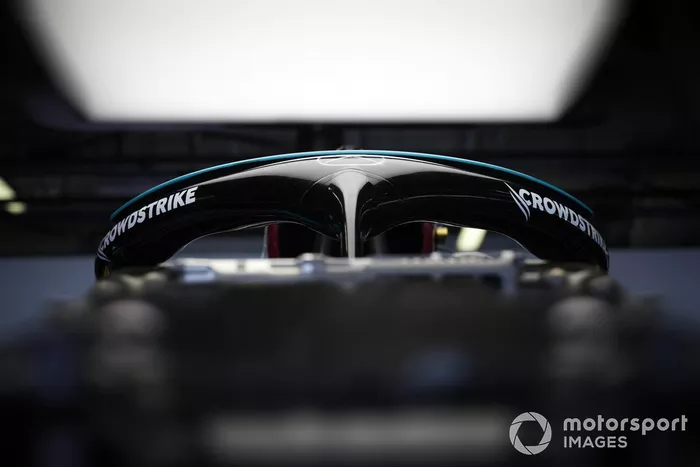 El Halo en el Mercedes W12 