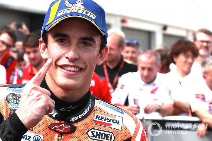 Il vincitore della gara Marc Marquez, Repsol Honda Team