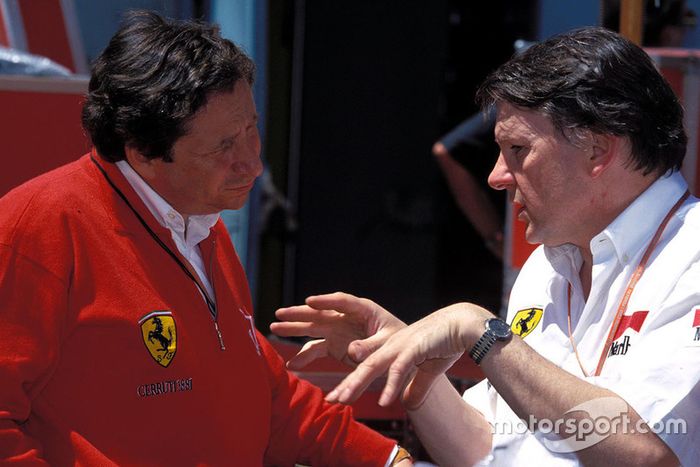 John Barnard, Ferrari con Jean Todt, Ferrari