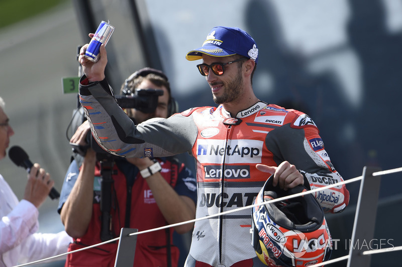 Tercer clasificado Andrea Dovizioso, Ducati Team