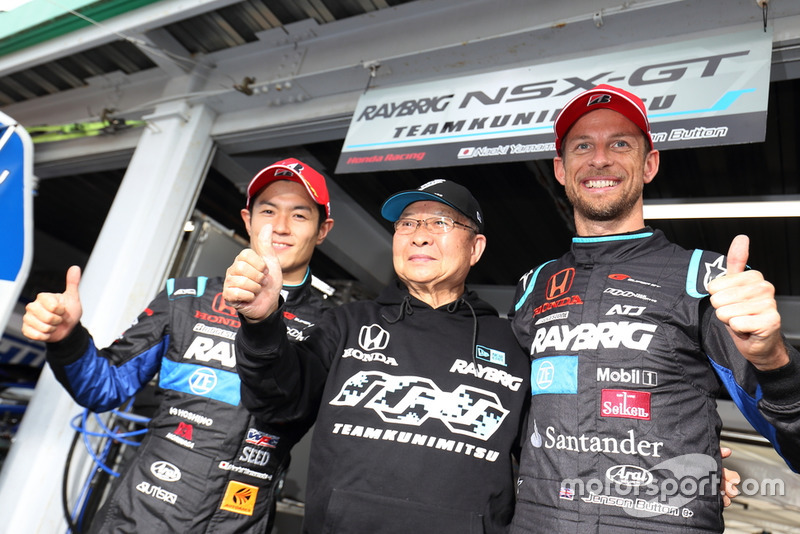 #100 RAYBRIG NSX-GT(Naoki Yamamoto/ Jenson Button)