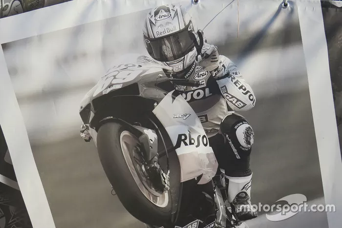 Jardín homenaje a Nicky Hayden en Misano