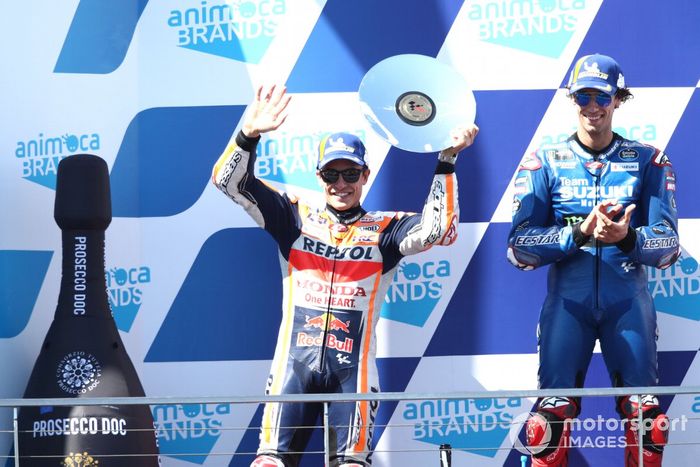 Podio: segundo lugar Marc Márquez, Repsol Honda Team