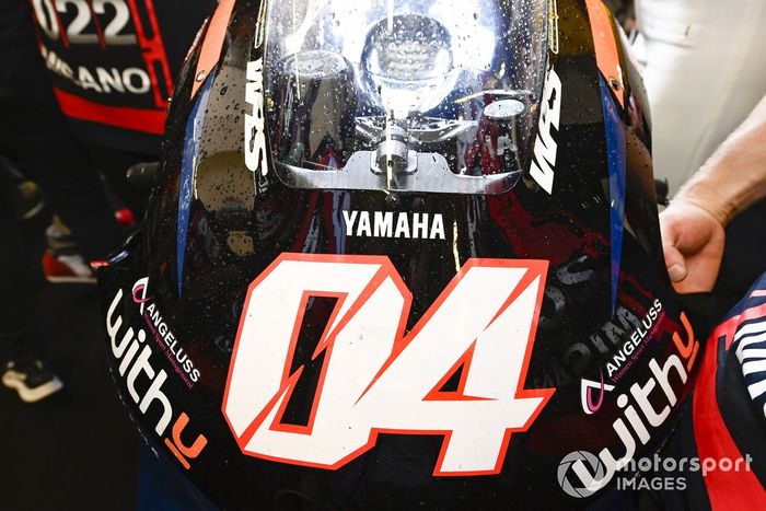 Detalle de la moto de Andrea Dovizioso, RNF MotoGP Racing 