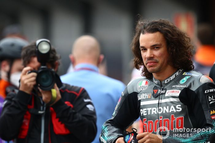 Ganador de la pole Franco Morbidelli, Petronas Yamaha SRT