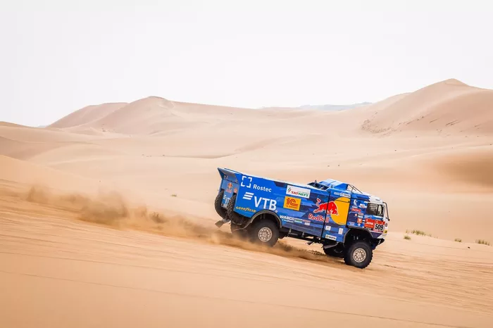 #509 Kamaz - Master: Airat Mardeev, Dmitriy Svistunov, Akhmet Galiautdinov