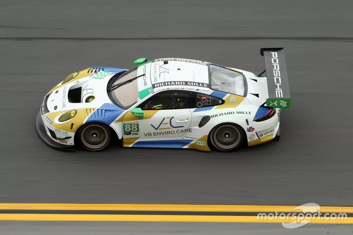 #88 Team Hardpoint EBM Porsche 911 GT3R, GTD: Rob Ferriol, Earl Bamber, Katherine Legge, Christina Nielsen