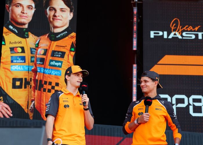 Lando Norris, McLaren, Oscar Piastri, McLaren