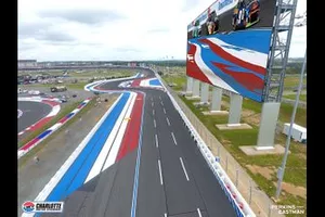 Charlotte Motor Speedway Back Straight Chicane Diagram