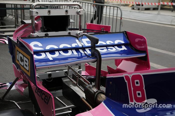 Detalle técnico de Racing Point