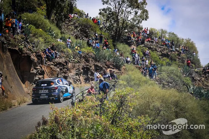 Bernardi Florian, Bellotto Victor, Renault Clio R3T, Rally Islas Canarias, FIA ERC