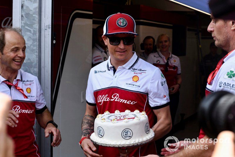 Kimi Raikkonen, Alfa Romeo Racing, llegó a sus 300 GP en Mónaco 2019.