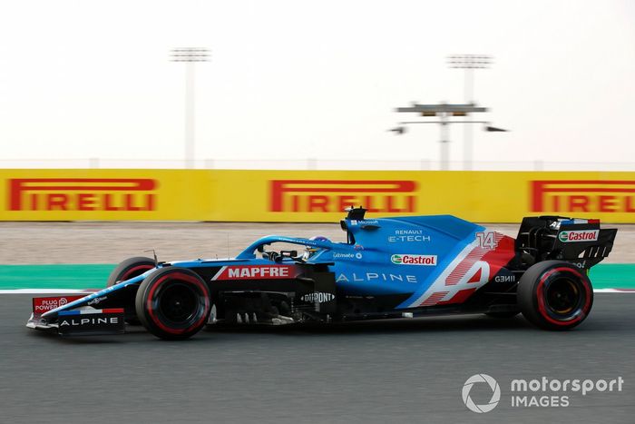 Fernando Alonso, Alpine A521 