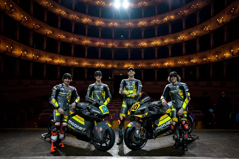 Niccolò Antonelli, Celestino Vietti, Luca Marini et Marco Bezzecchi