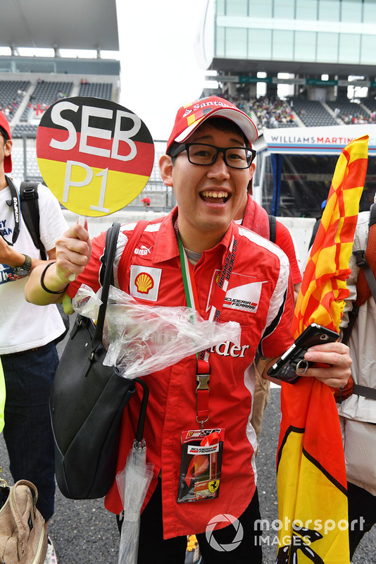 Sebastian Vettel, Ferrari fan