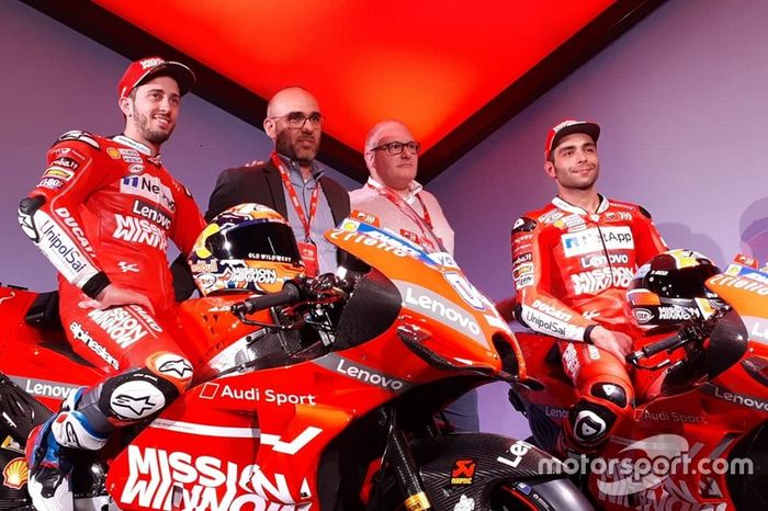 Andrea Dovizioso y Danilo Petrucci, Ducati Team