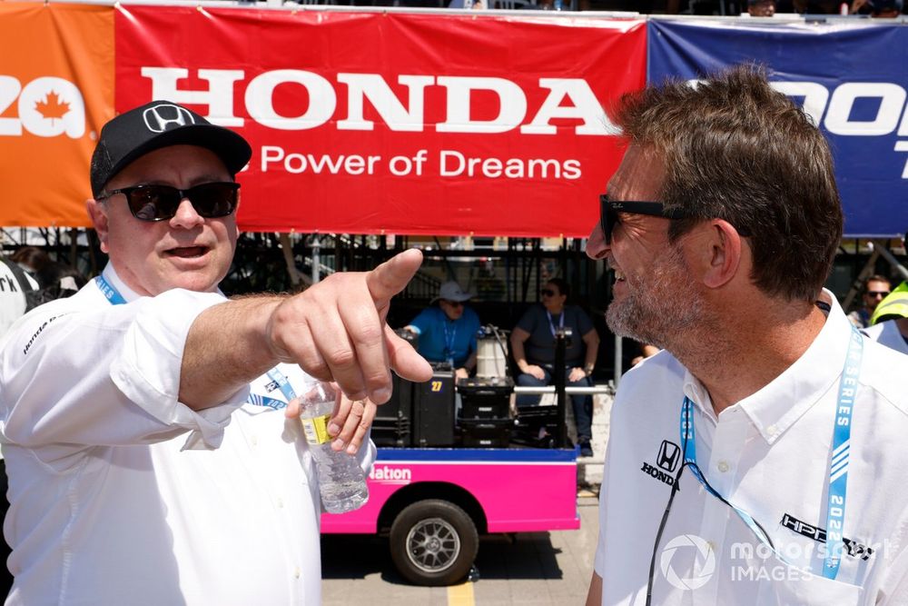 Schifsky (left) and Salters work independently of 
Honda in Japan